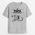 Ce Papi Appartient À - Cadeau Personnalisé | T-shirt pour Papa Papi