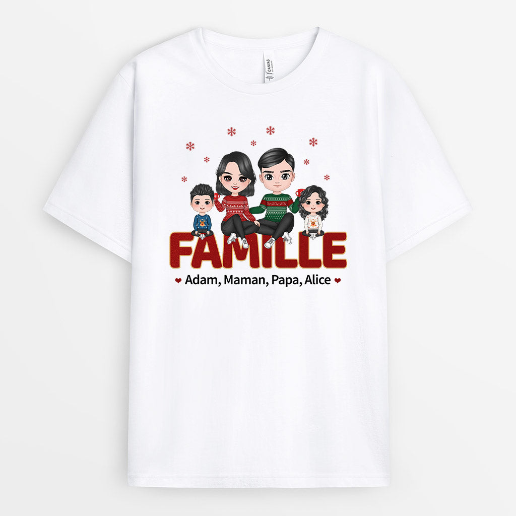 Famille - Cadeau Personnalisé | T-shirt pour Famille