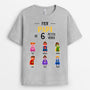 0642AFR1 Cadeau Personnalise T shirt Fier Papi Papa