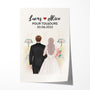 0719S597GFR1 Cadeau Personnalise Poster Couples Amoureux Saint Valentin