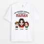 0727Afr1 Cadeau Personnalise T shirt Mes Personne Favorites Maman Mamie