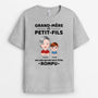 0734AFR1 Cadeau Personnalise T shirt Lien Mamie Maman Papi Papa