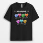 0738Afr1 Cadeau Personnalise T shirt Mamie Maman