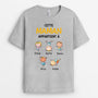 0741Afr1 Cadeau Personnalise T shirt Mamie Maman