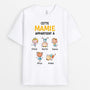 0741Afr2 Cadeau Personnalise T shirt Mamie Maman