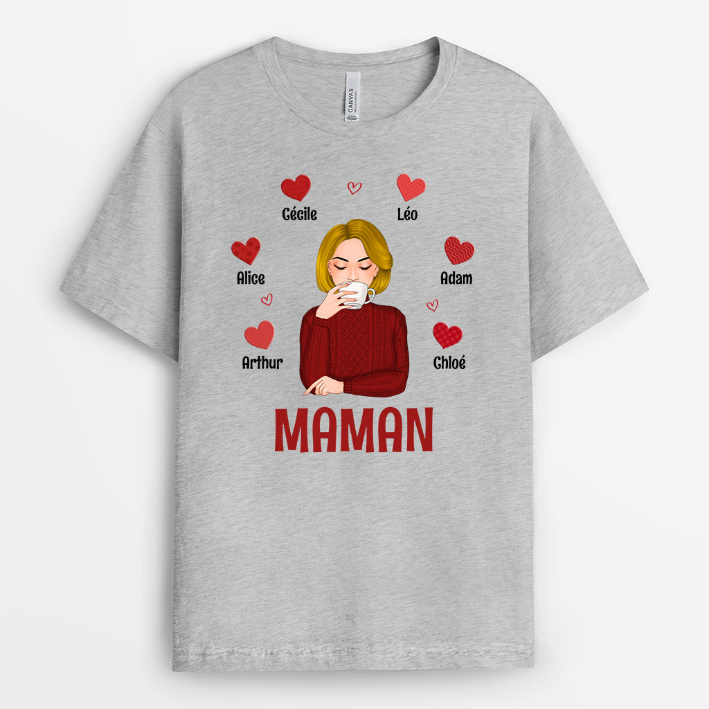 Mamie Maman - Cadeau Personnalisé | T-shirt pour Mamie Maman