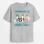 0758A290DFR2 CadeauPersonnaliseT shirtLesBonheursAmoureuxdesChats