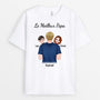 0771A290BFR2 Cadeau Personnalise T shirtMeilleur Papa Papi