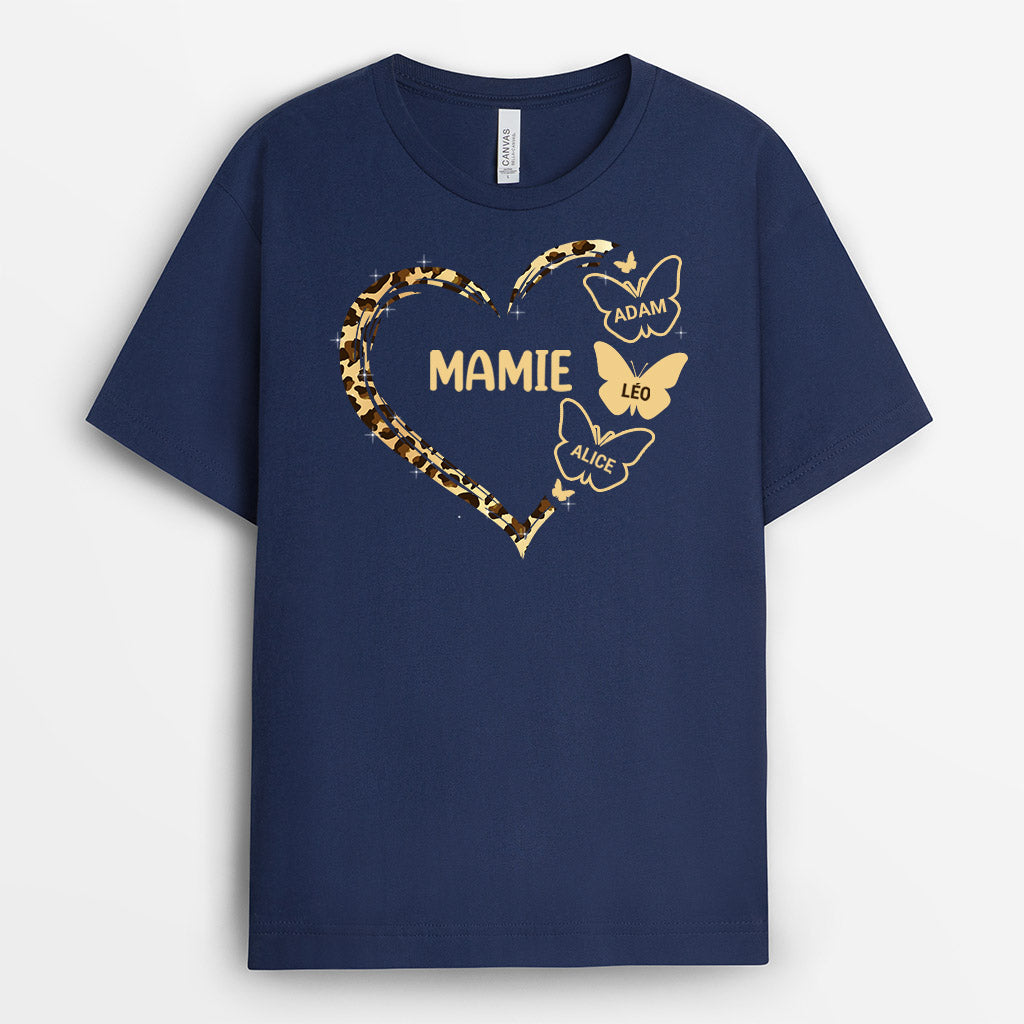 T-shirt Personnalisé "Maman Est" - Cadeau Fête Des Mères, Naissance - 100% Coton - Taille S à XXXL