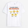 0787AFR1 Cadeau Personnalise T shirt Enfants Mamie Maman