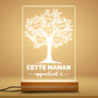 0788LFR1 Cadeau Personnalise Lampe LED 3D Mamie Maman