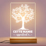 0788LFR2 Cadeau Personnalise Lampe LED 3D Mamie Maman