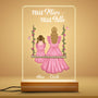 0789LFR1 Cadeau Personnalise Lampe LED 3D Mamie Maman