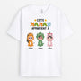 0792AFR1 Cadeau Personnalise T shirt Dinosaures Mamie Maman