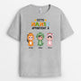 0792AFR2 Cadeau Personnalise T shirt Dinosaures Mamie Maman
