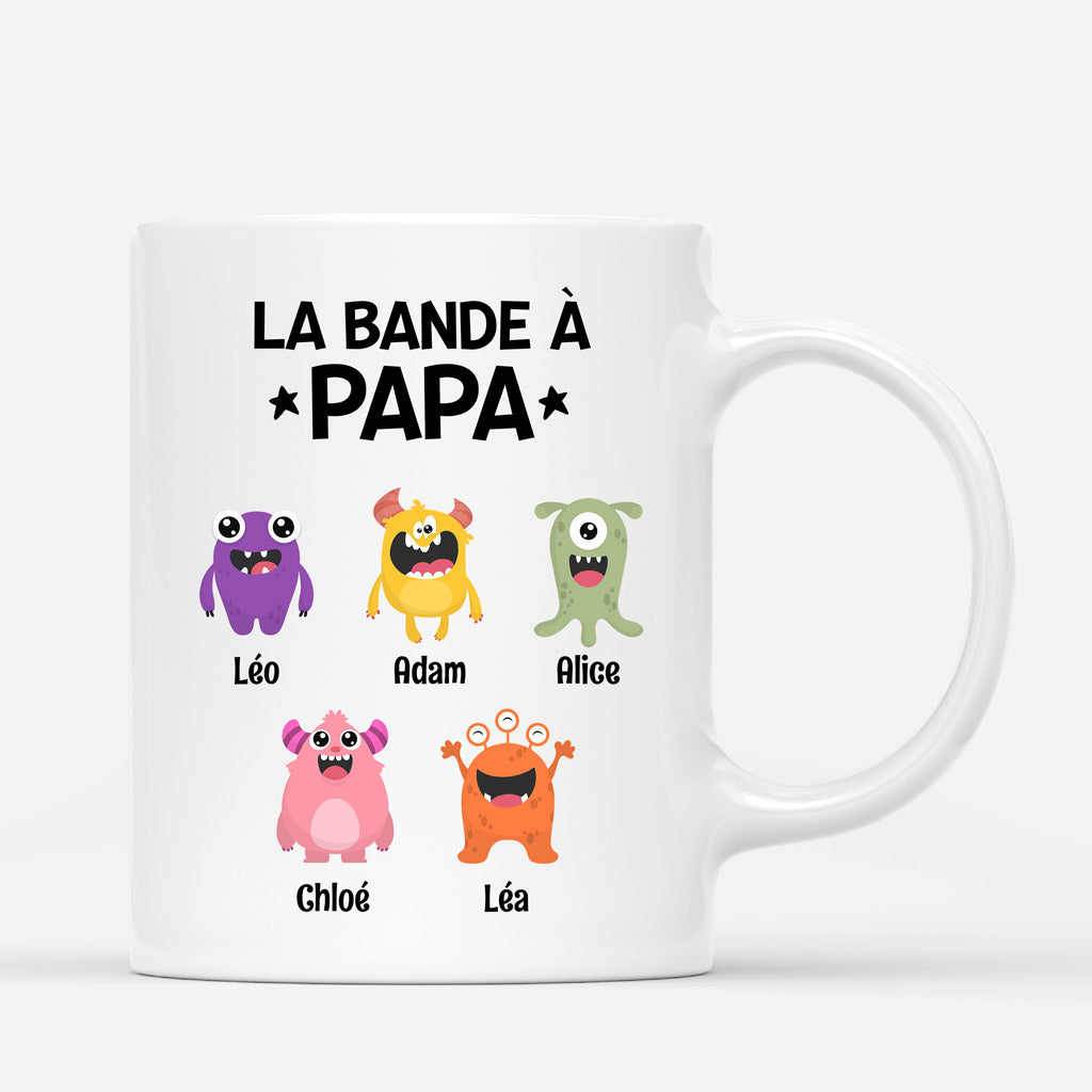 La Bande à Papa Papi - Cadeau Personnalisé | Mug pour Papa Papi