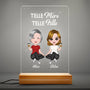 0796LFR3 Cadeau Personnalise Veilleuse LED 3D Mamie MamanCadeauPersonnaliseT shirtBandeMamieMaman