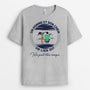 0806AFR2 Cadeau Personnalise T shirt Lien Amoureux Des Chiens