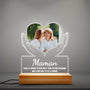 0813LFR2 Cadeau Personnalise Veilleuse LED 3D Le Monde Mamie Maman