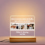 0829LFR2 Cadeau Personnalise Veilleuse LED 3D Histore Amour Amoureux Couple