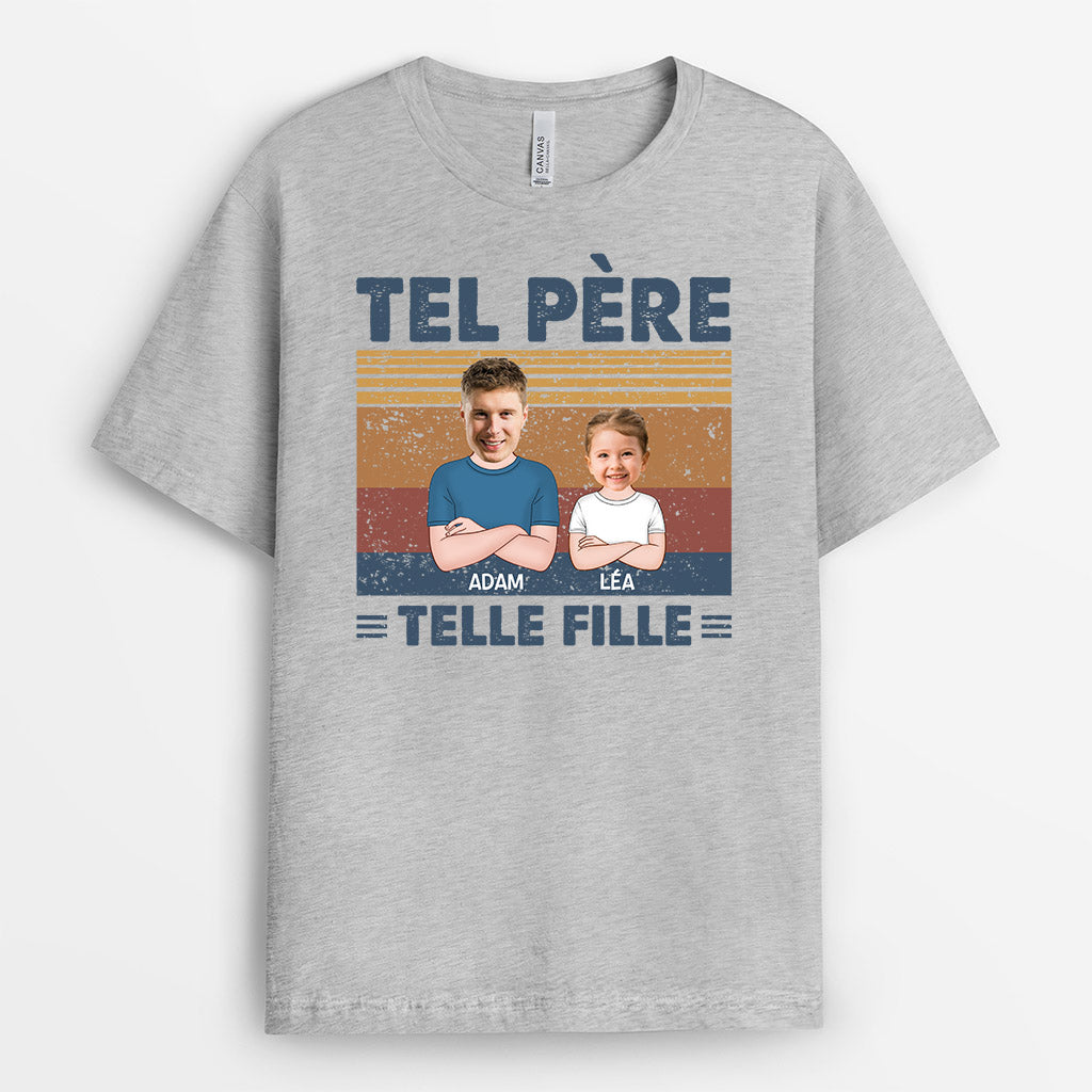 0837AFR2 Cadeau Personnalise T shirt Pere Fils Papa Papi_27dad486 076b 426b 9abe e7508f3b1d04