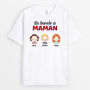 0845AFR1 CadeauPersonnalise T shirt Bande Mamie Maman
