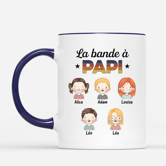 0845MFR2 CadeauPersonnalise Mug Bande Papa Papi_3476fec3 753f 4c49 86e3 dc328e8b79df