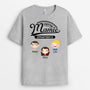 0856AFR2 Cadeau Personnalise T shirt Mamie Maman