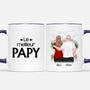 0860MFR2 Cadeau Personnalise Mug Meilleur Papi Papa