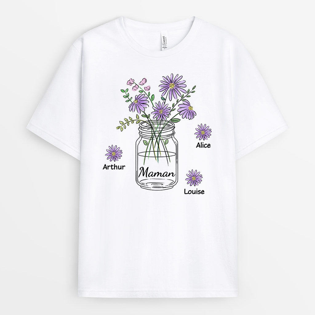 Maman Mamie - Cadeau Personnalisé | T-shirt pour Maman Mamie