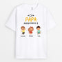 0865AFR1 Cadeau Personnalise T shirt Papy Papa