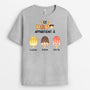 0876AFR2 Cadeau Personnalise T shirt Papy Papa
