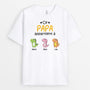 0879AFR1 Cadeau Personnalise T shirt Papy Papa