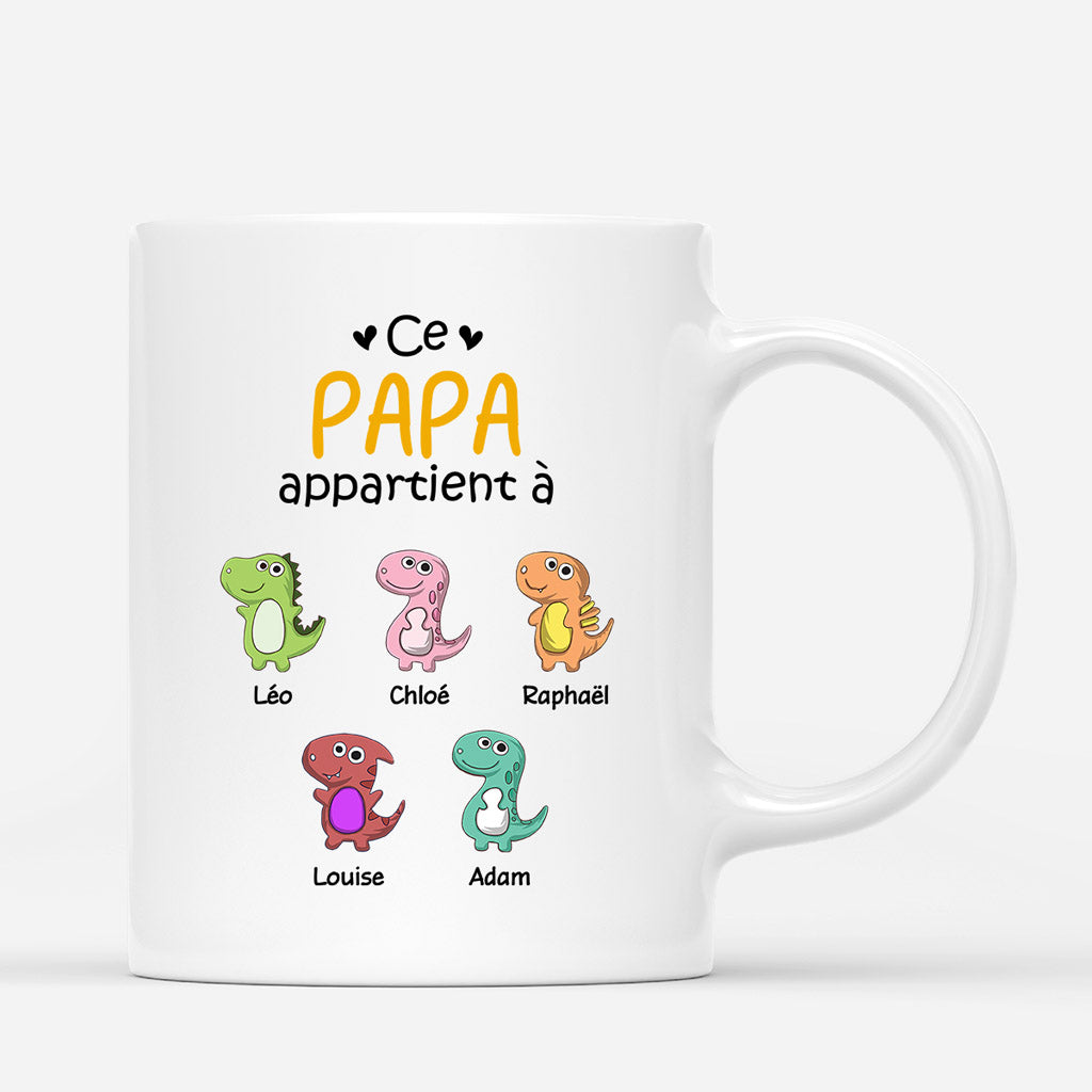 Mug Ce Papy/Papa Appartient à Personnalisé