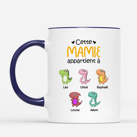 0879MFR2 Cadeau Personnalise Mug Mamie Maman