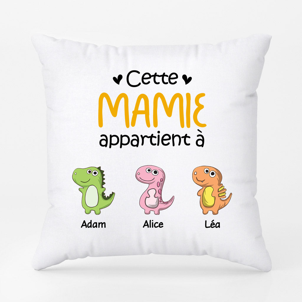 0879PFR2 Cadeau Personnalise Coussin Mamie Maman