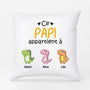 0879PFR2 Cadeau Personnalise Coussin Papy Papa