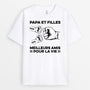 0883AFR2 Cadeau Personnalise T shirt Papy Papa