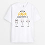 0885AFR1 Cadeau Personnalise T shirt Papy Papa