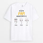 0885AFR3 Cadeau Personnalise T shirt Papy Papa