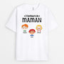 0897AFR1 Cadeau Personnalise T shirt Bonheur Maman Mamie