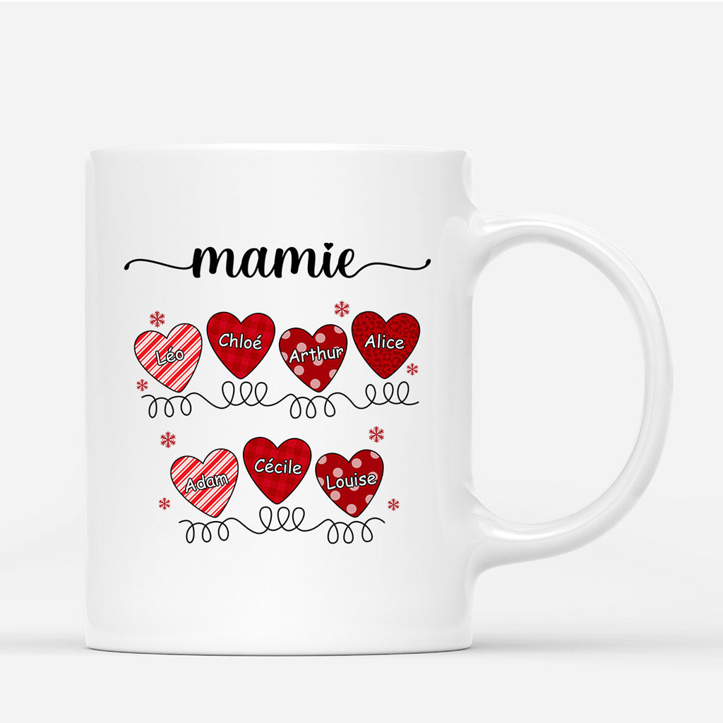 Maman Mamie - Cadeau Personnalisé | Mug pour Maman Mamie Noël