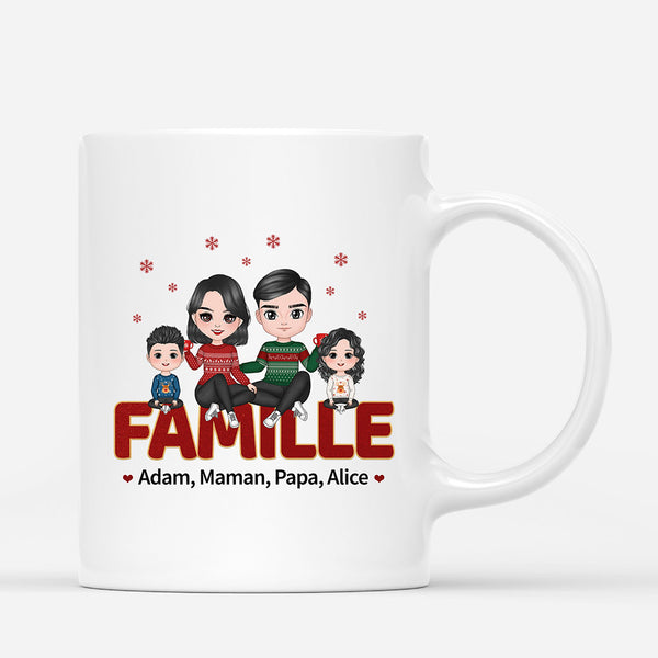 Mug Équipe de Football de Papa Personnalisé - Vive La Mode