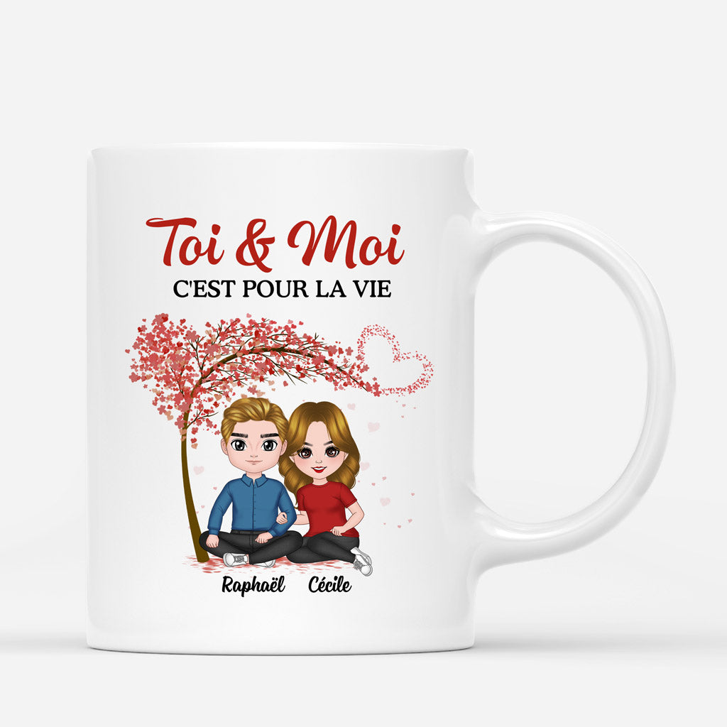 Toi Et Moi - Cadeau Personnalisé | Mug pour Couples/Amoureux