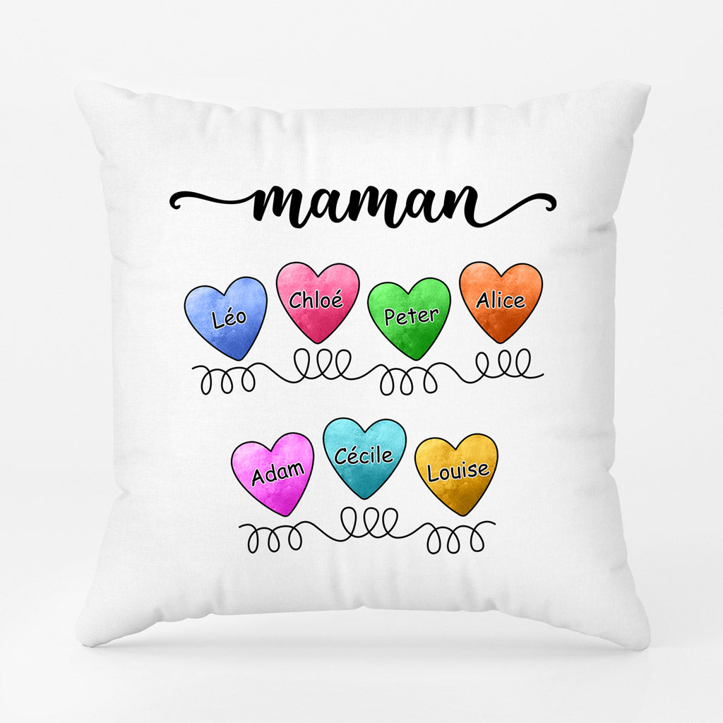 Mamie Maman - Cadeau Personnalisé  Coussin pour Mamie Maman - Vive La Mode